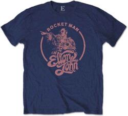 Elton John Rocketman Circle Point Navy Blue XL Риза (EJTEE15MN04)