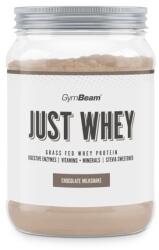GymBeam Just Whey Grass-Fed Protein 500 g milkshake de ciocolată