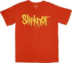 Slipknot Splatter Logo (Back Print) Orange M Ing (SKTS169MO02)