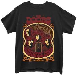 The Doors Strange Days Vintage Poster Rövid ujjú póló Black XL (DOTS46MB04)