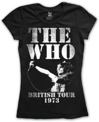 The Who British Tour 1973 Black M Női Ing (WHOTEE03LB02)
