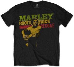 Bob Marley Roots, Rock, Reggae Black XL Ing (BMATS17MB04)