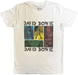 David Bowie Mick Rock Photo Collage White XL Ing (BOWPTS03MW04)