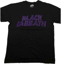 Black Sabbath Wavy Logo Embellished Black M Ing (<![CDATA[BSTS61MB02]]>)