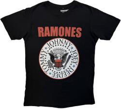 Ramones Hey Ho Red Block Text (Carbon Back Print) Black M Ing (<![CDATA[RACBN78MB02]]>)