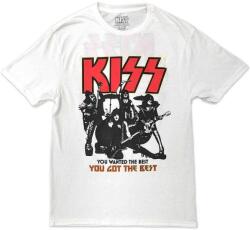 Kiss End Of The Road You Got The Best (Back Print) White M Ing (KISSTS55MW02)