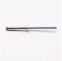 VISIMPEX Félgömbfejű popszegecs alu-acél, horganyzott 5, 9 x 20 mm (004-001-002-036)