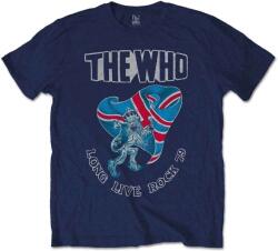 The Who Long Live Rock '79 (Back Print) Navy Blue M Ing (WHOTEE44MN02)