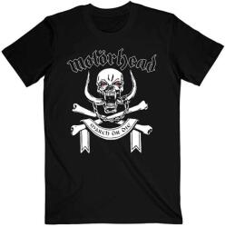 Motörhead March or Die Lyrics (Back Print) Black M Ing (<![CDATA[MHEADTEE69MB02]]>)