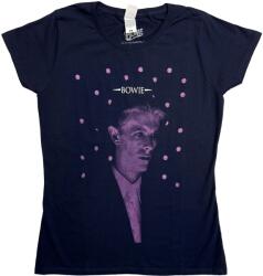 David Bowie Dots Navy Blue L Női Ing (BOWTS45LN03)