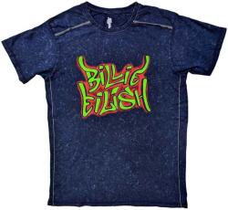 Billie Eilish Graffiti (Wash Collection) Navy Blue L Ing (BILLIESWASH01MN03)