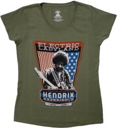 Jimi Hendrix Electric Ladyland Green M Női Ing (<![CDATA[JHXTS13LG02]]>)