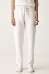 MM by Max Mara pantaloni de trening pentru femei cu bumbac MMLZINNIA 9BY2-SPDZGN_00X (2626786107600)