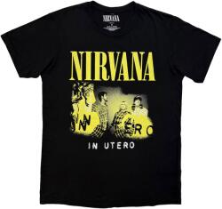 Nirvana In Utero Band Photo Carbon Black L Ing (<![CDATA[NIRVCBN94MB03]]>)