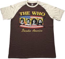 The Who Invades America Raglan Brown & Natural L Ing (<![CDATA[WHORL51MBRNAT03]]>)