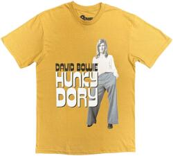 David Bowie Hunky Dory 2 Mustard Yellow XL Ing (BOWTS42MMU04)