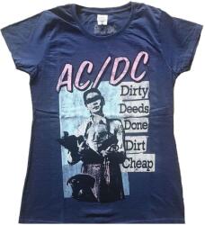 AC/DC Vintage DDDDC Navy Blue S Női Ing (ACDCTS94LN01)