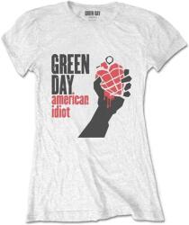 Green Day American Idiot Rövid ujjú póló White L Női (GDTSW12LW03)