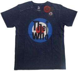 The Who Target Logo (Wash Collection) Navy Blue XL Ing (WHOSWASH01MN04)