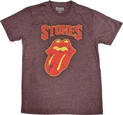 The Rolling Stones Gothic Text Brown XL Ing (RSTS200MBR04)