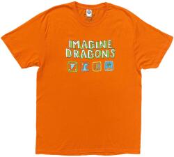 Imagine Dragons Take Me To The Beach (Back Print) Orange XL Ing (IMDRTS25MO04)