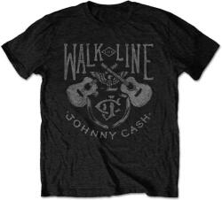 Johnny Cash Walk The Line Black XL Ing (JCTS13MB04)