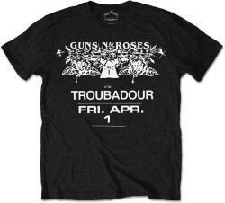 Guns N' Roses Troubadour Flyer Black XL Ing (GNRTS29MB04)