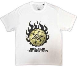 Bring Me The Horizon Globe Yellow White M Ing (<![CDATA[BMTHTS131MW02]]>)