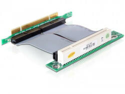 Delock Bővítő kártya PCI 32-Bit & gt; PCI 32-Bit 7 cm-es bal oldali beillesztésű flexibilis kábellel
