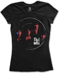 The Who Soundwaves Black S Női Ing (WHOTEE05LB01)