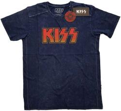 Kiss Classic Logo (Wash Collection) Navy Blue XL Ing (KISSSWASH02MN04)