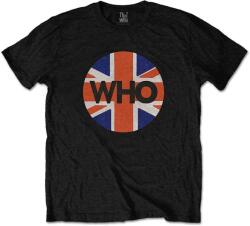 The Who Union Jack Circle Black L Ing (WHOTEE40MB03)