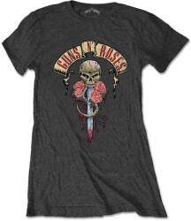 Guns N' Roses Dripping Dagger Charcoal Grey M Női Ing (GNRTS23LC02)