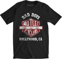 Mötley Crüe Bad Boys Shield Black M Ing (MOTTEE34MB02)