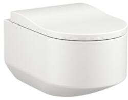 Roca Fali WC, perem nélküli, rejtett rögzítésű, ülőkével és fedéllel, piszkosfehér A3460C7910 (A3460C7910)