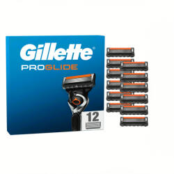 Gillette ProGlide FlexBall Férfi Borotvabetétek, 12 Borotvabetétek, 5 Penge, Precíziós Nyíró