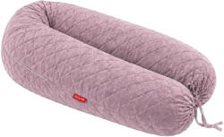 Scamp formázható univerzális szoptatós párna velvet huzattal 155cm - Mauve - babylion