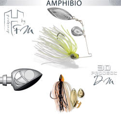 Herakles SPINNERBAIT AMPHIBIO TANDEM 1/4oz 7gr Kinkuro (ARHKAST0705)