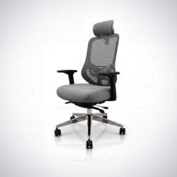 JAN NOWAK AXIS ergonomikus irodai szék, hálós, sötétszürke, összeszerelt
