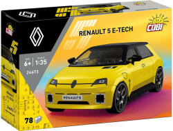 COBI COBI: Renault 5 E-Tech - set de construcție, mașină galbenă (24673) (COBI-24673)