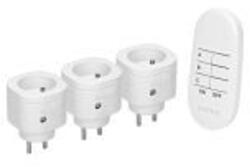 ORNO HOME OR-GB-463 Vezeték nélküli mini konnektorok távirányítóval 3+1 (OR-GB-463)