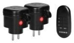 ORNO HOME OR-GB-460 Vezeték nélküli mini konnektorok távirányítóval 2+1, IP44 (OR-GB-460)