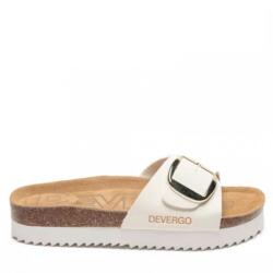DEVERGO papucs GAIA BUCKLE (DE26SS2549BUPTWHT37)