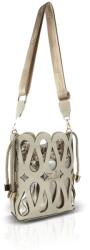 ZELLIA Női Oldaltáska 26040 Beige-Arany (ZLK-26040-15779359)