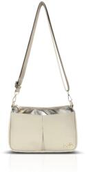 ZELLIA Női Oldaltáska Zlb336 Beige-Arany - Bari - (ZLK-zlb336-14350078)