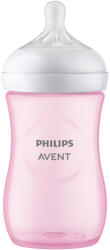 Philips cumisüveg Natural Response 260ml rózsaszín