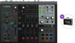 Yamaha AG08 Basic SET Black Mixer de podcasturi (<![CDATA[AG08BL-BASIC-SET]]>)
