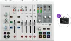 Yamaha AG08 Basic SET White Mixer de podcasturi (<![CDATA[AG08WH-BASIC-SET]]>)