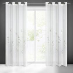 Eurofirany Kész függöny karikákkal Isabel 140x250 Eurofirany fehér (FIR/ISABEL/B+BEŻ 140X250 PRZEL)