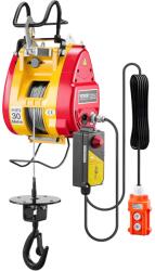Vevor Elektromos emelőcsörlő 2 az 1-ben 1100 font 1800 W 98 láb 36 láb/perc